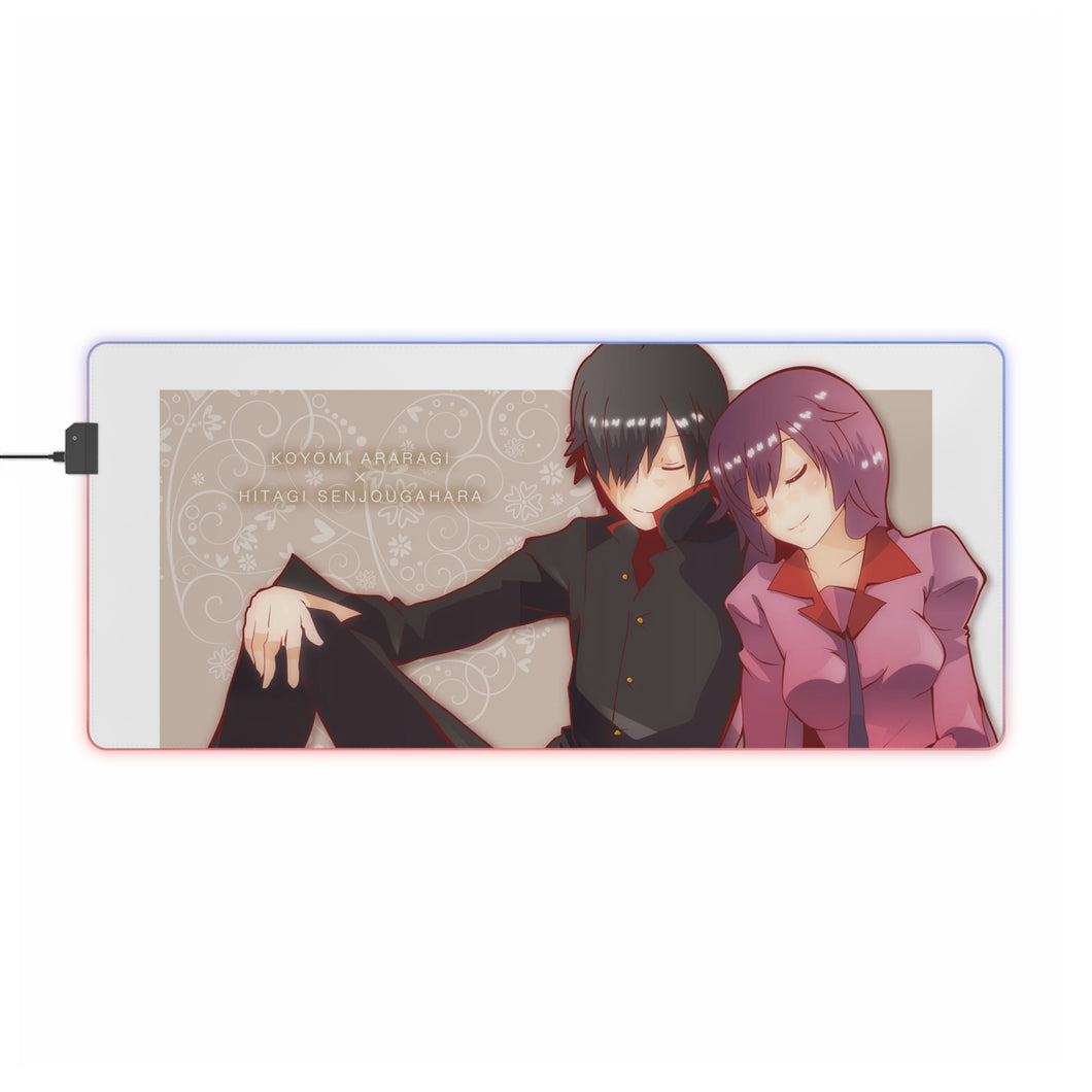 Monogatari (Series) RGB LED Mouse Pad (Desk Mat)