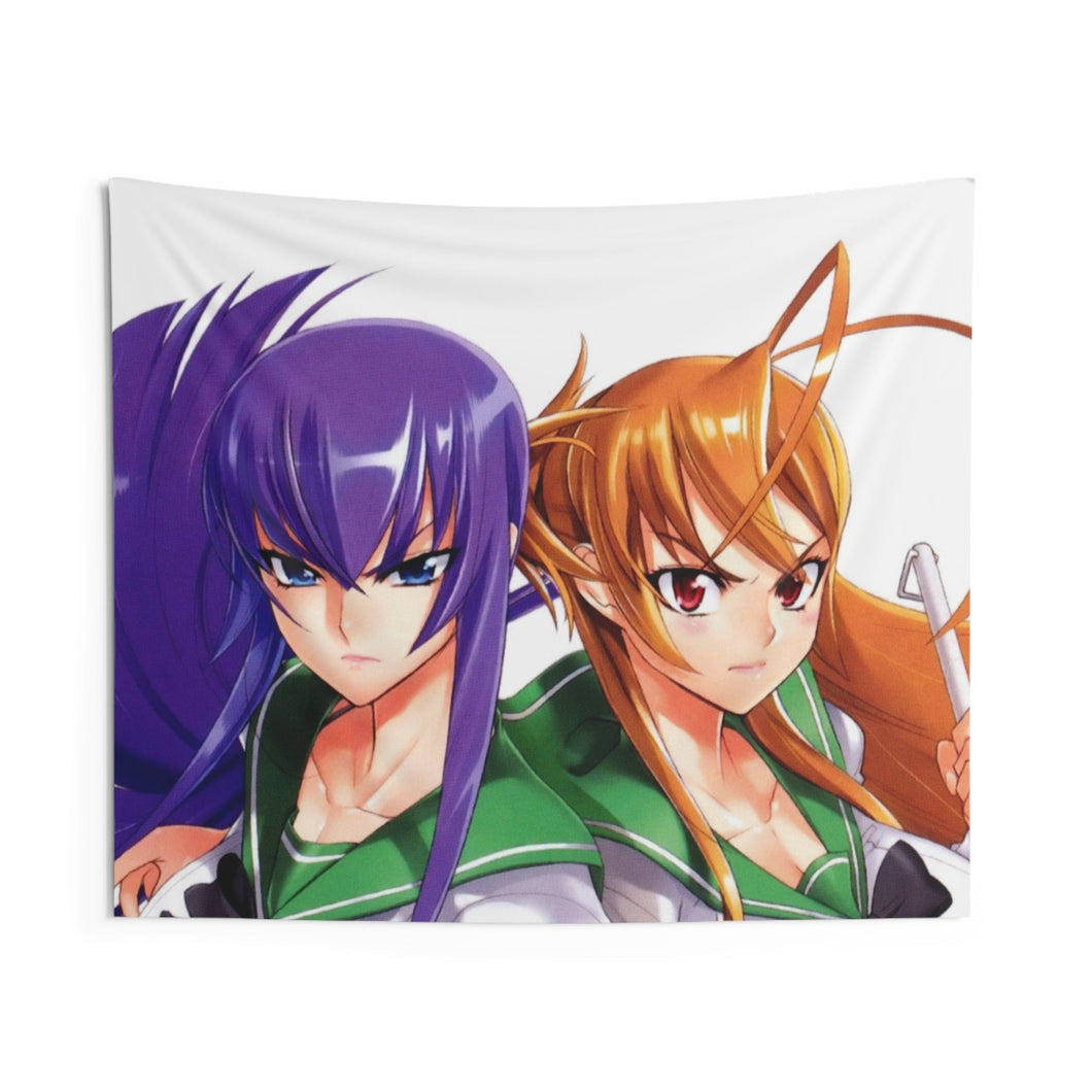 Highschool Of The Dead Indoor Wall Tapestry