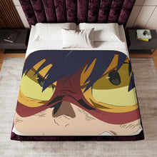 Load image into Gallery viewer, Gurren Lagann Simon Sherpa Blanket
