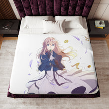 Load image into Gallery viewer, Violet Evergarden Sherpa Blanket
