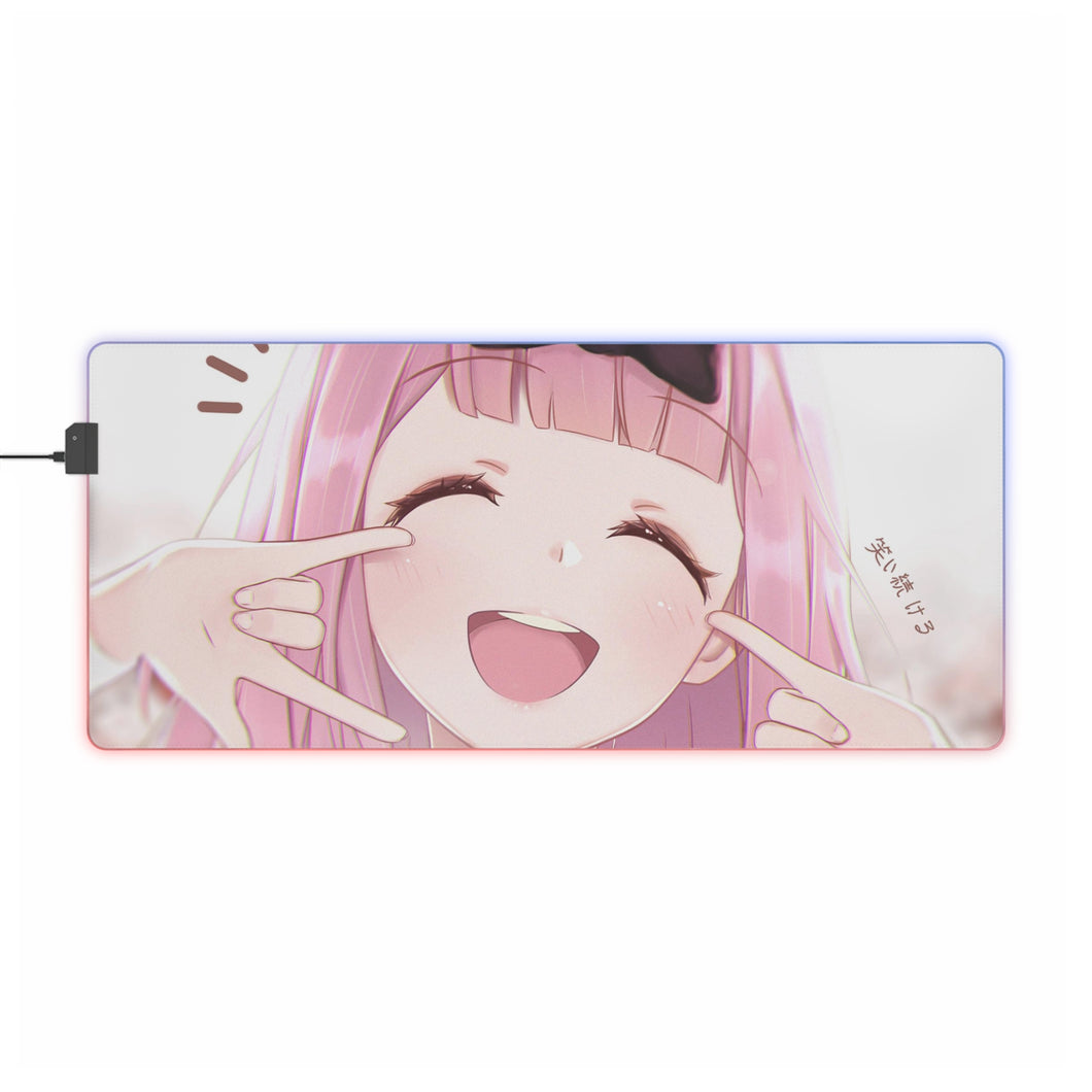 Chika Fujiwara RGB LED Mouse Pad (Desk Mat)