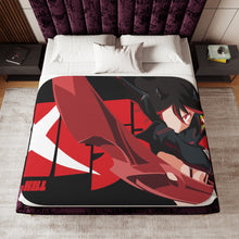 Load image into Gallery viewer, Kill la Kill Vector Sherpa Blanket
