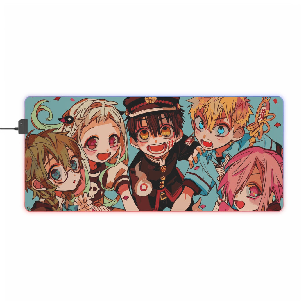 Jibaku Shounen Hanako-kun RGB LED Mouse Pad (Desk Mat)