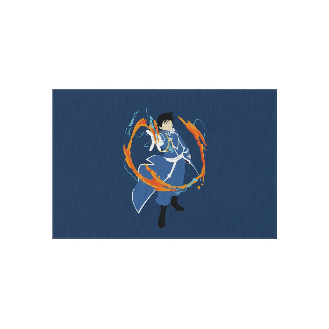 Roy Mustang minimalist Rug