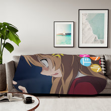 Load image into Gallery viewer, Toradora! Sherpa Blanket
