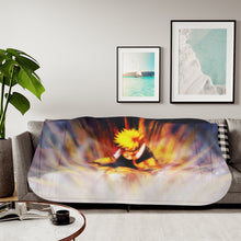 Load image into Gallery viewer, Anime Naruto Sherpa Blanket
