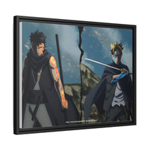 Load image into Gallery viewer, Boruto and Kawaki Canvas Framed Art Print
