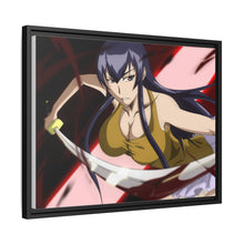 Load image into Gallery viewer, Busujima Saeko Canvas Framed Art Print
