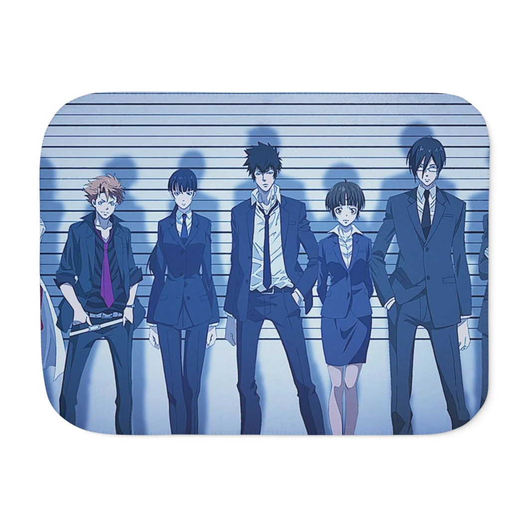 Psycho- Pass Main Members Sherpa Blanket