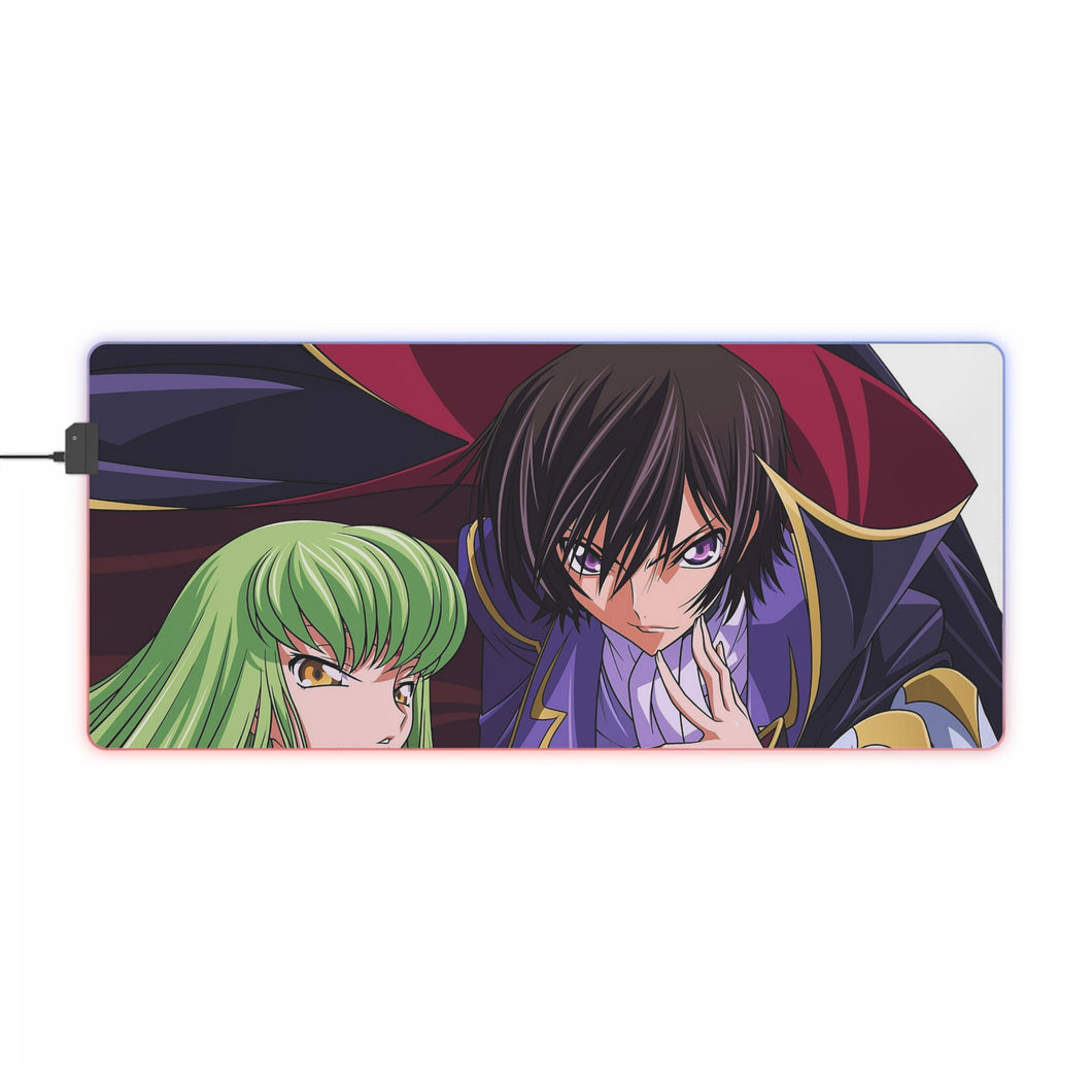 C.C. (Code Geass) RGB LED Mouse Pad (Desk Mat)