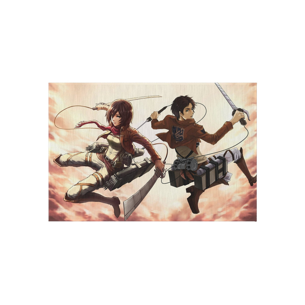 Anime Attack On Titan Rug