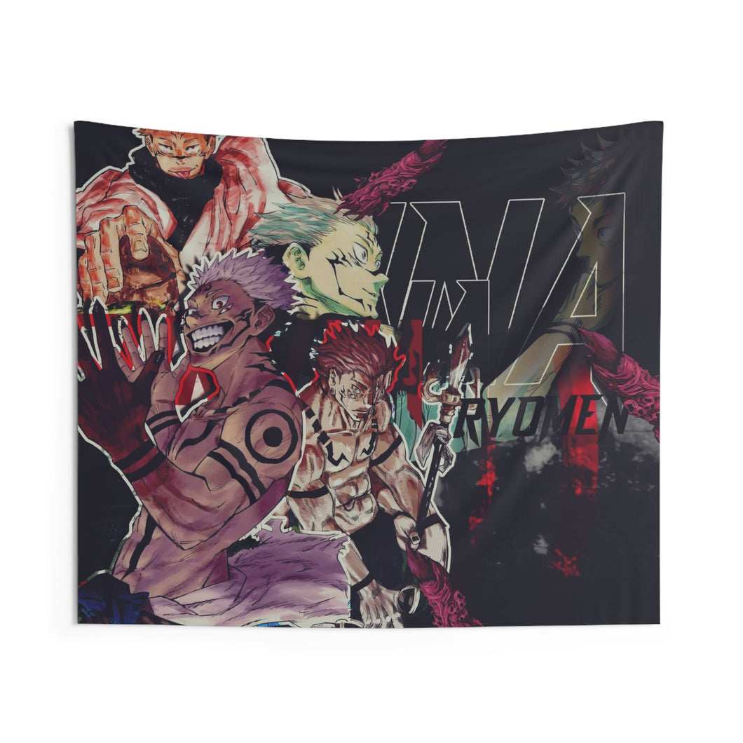 Ryomen Sukuna Indoor Wall Tapestry