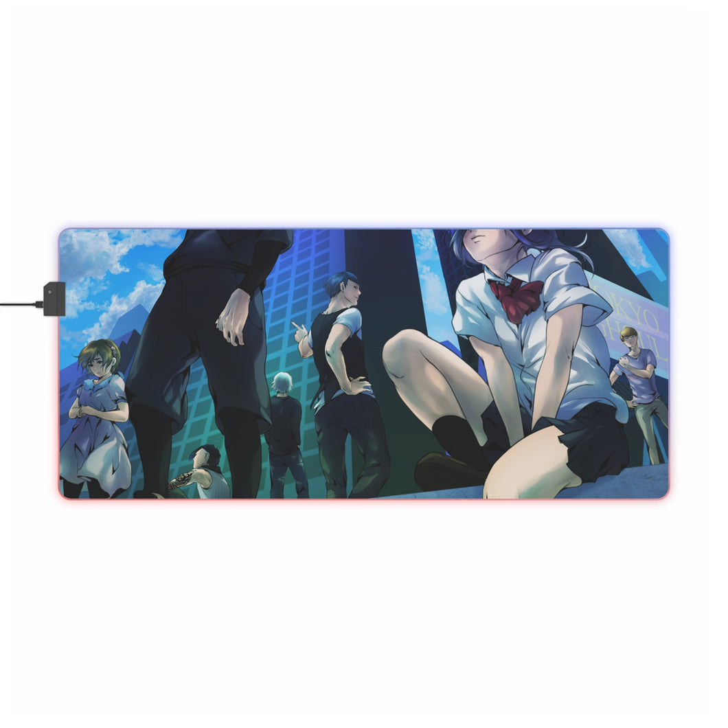 Tokyo Ghoul Ken Kaneki, Touka Kirishima RGB LED Mouse Pad (Desk Mat)