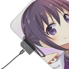 Load image into Gallery viewer, Is The Order A Rabbit? RGB LED Mouse Pad (Desk Mat)
