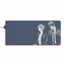 Load image into Gallery viewer, Psycho-Pass Akane Tsunemori, Nobuchika Ginoza RGB LED Mouse Pad (Desk Mat)
