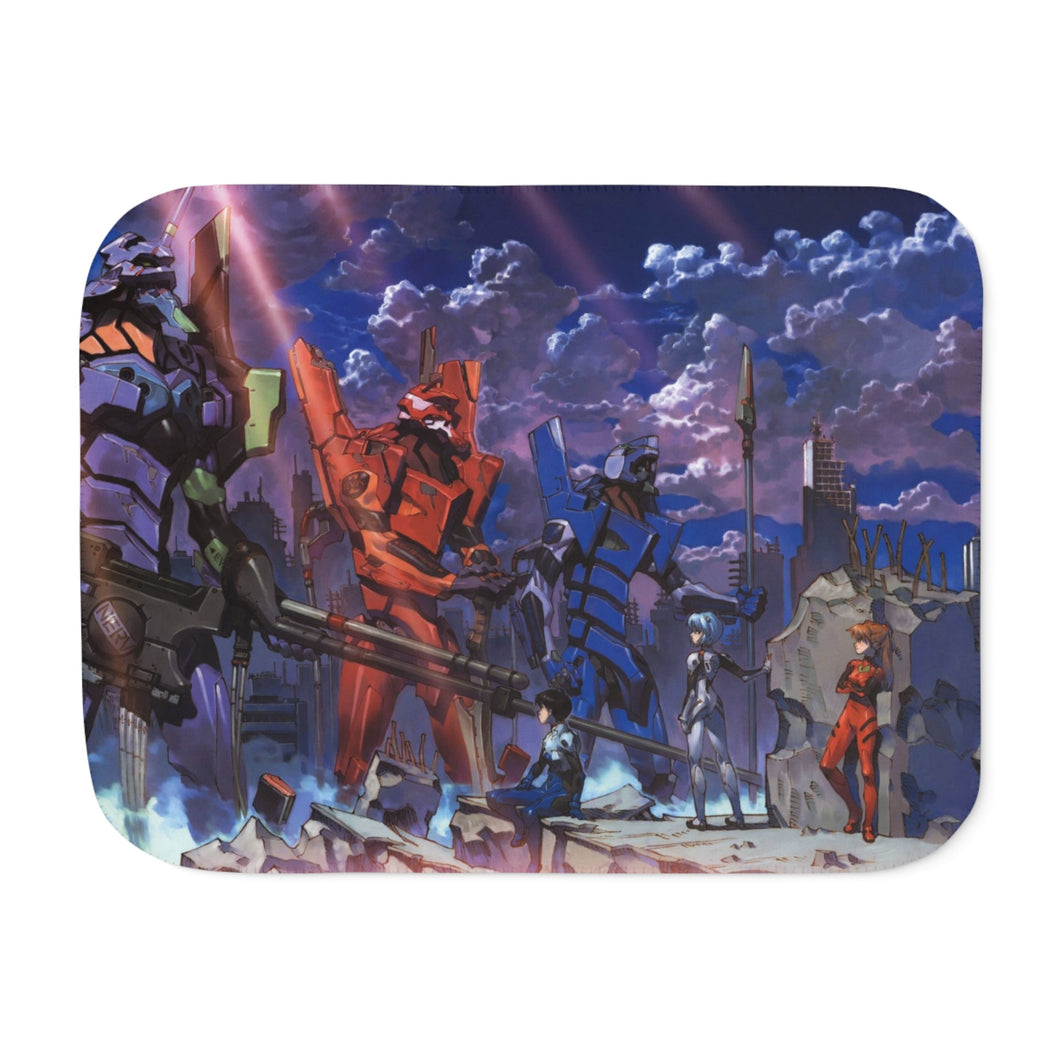 Anime Neon Genesis Evangelion Sherpa Blanket