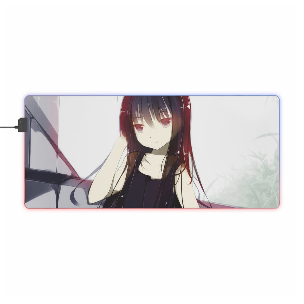 Accel World Kuroyukihime RGB LED Mouse Pad (Desk Mat)