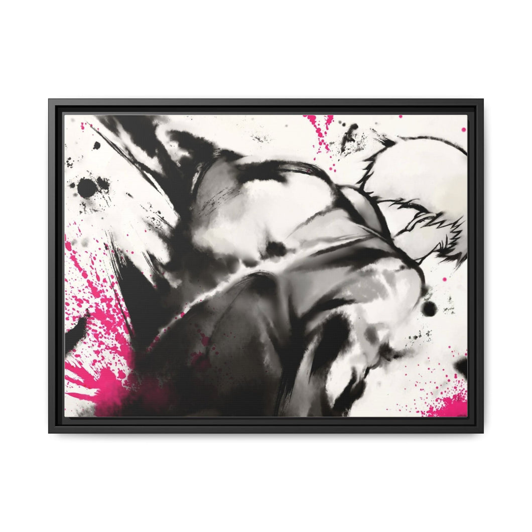 Mob Psycho 100 Arataka Reigen Canvas Framed Art Print