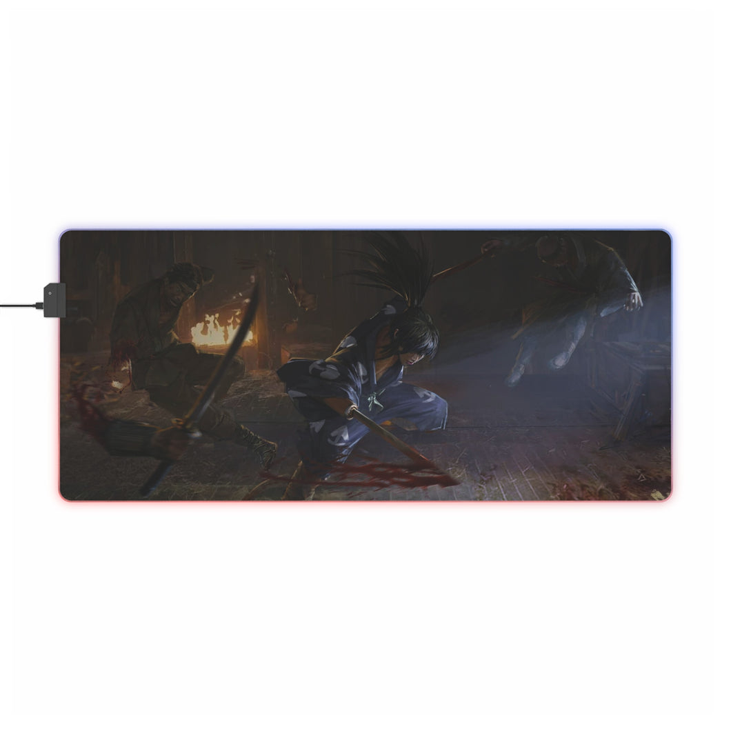 Hyakkimaru RGB LED Mouse Pad (Desk Mat)