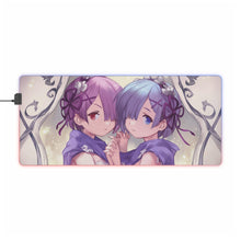 Load image into Gallery viewer, Anime Re:ZERO -Starting Life in Another World- RGB LED Mouse Pad (Desk Mat)
