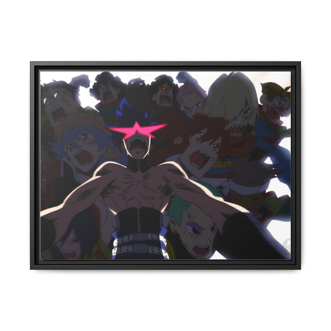 The Lights in the Sky Are Stars... Canvas Framed Art Print