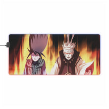 Load image into Gallery viewer, Naruto and Hinata RGB LED Mouse Pad (Desk Mat)

