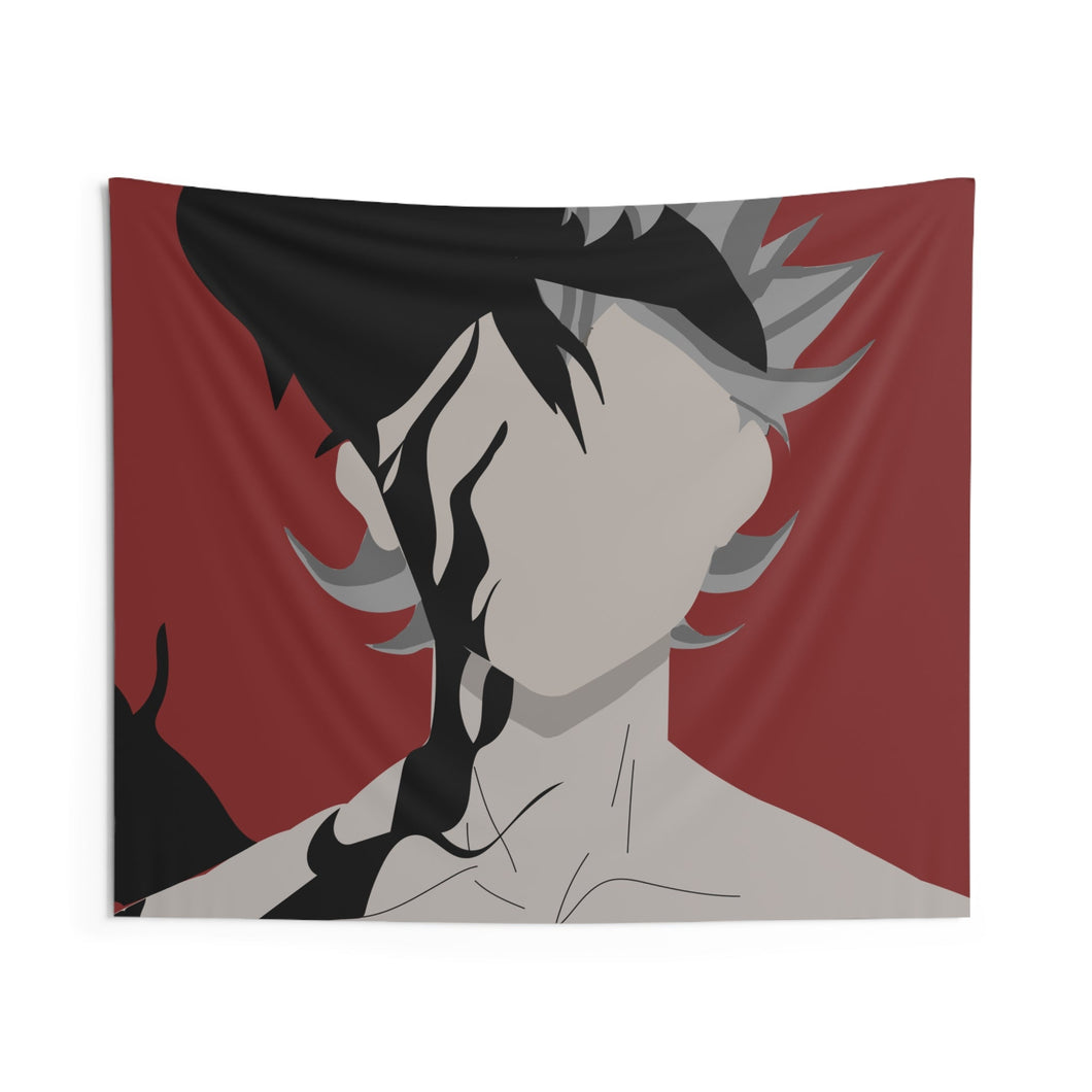 Minimalistic asta devil form Indoor Wall Tapestry