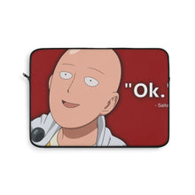 Load image into Gallery viewer, One Punch Man Saitama - Ok Laptop Sleeve
