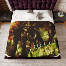 Load image into Gallery viewer, Anime Princess Mononoker Sherpa Blanket
