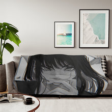 Load image into Gallery viewer, Anime Chainsaw Man Sherpa Blanket
