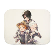 Load image into Gallery viewer, The Promised Neverland Ray, Norman, Emma Sherpa Blanket
