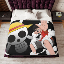 Load image into Gallery viewer, Anime One Piece Sherpa Blanket
