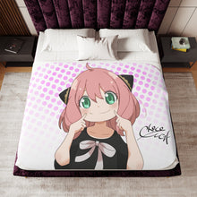 Load image into Gallery viewer, Anime Spy x Family Sherpa Blanket
