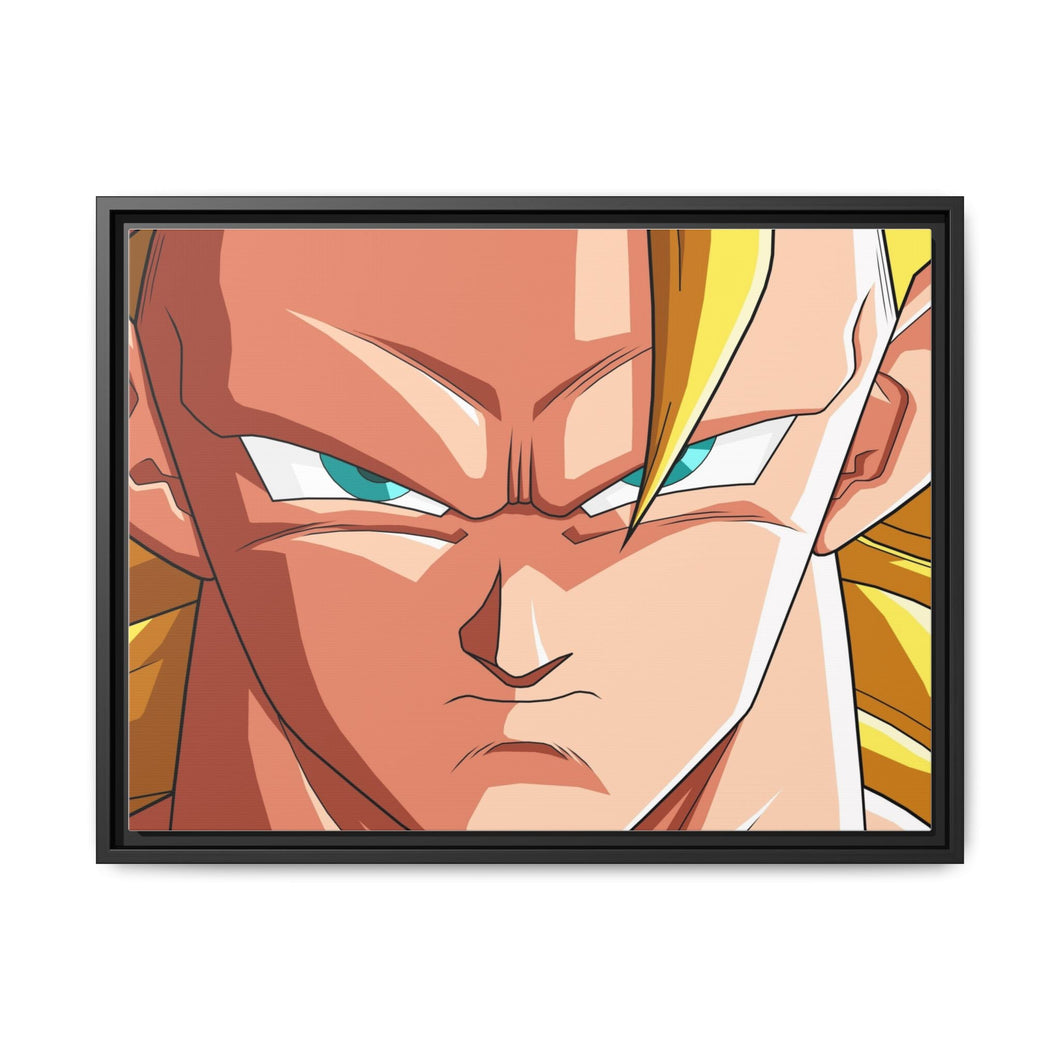 Goku SSJ3 Canvas Framed Art Print