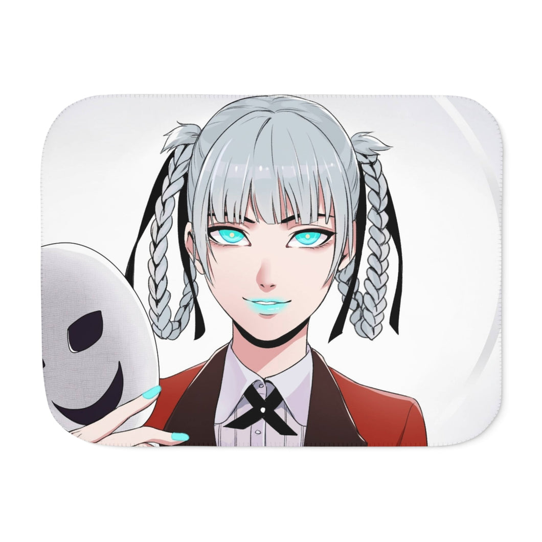 Kakegurui Kirari Momobami Sherpa Blanket