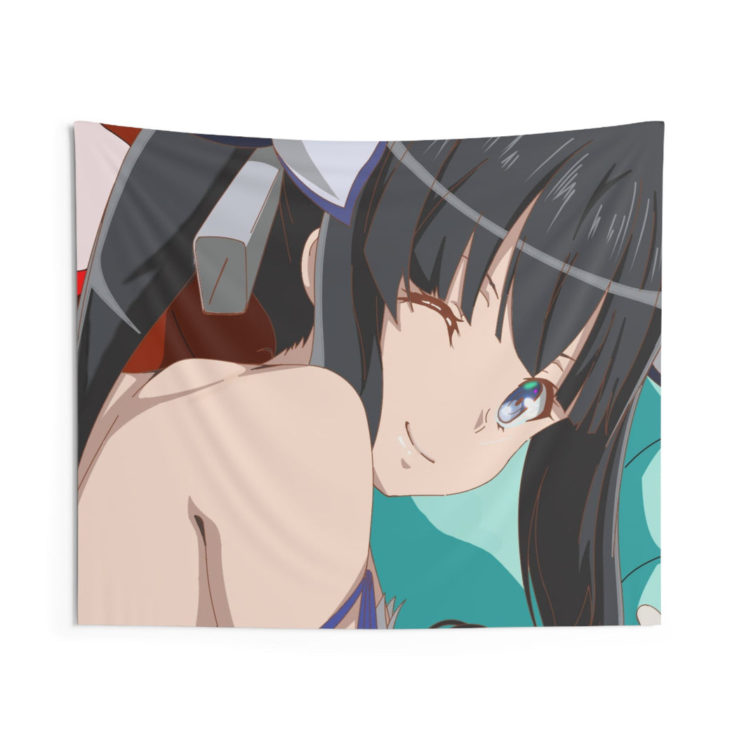 Is It Wrong To Try To Pick Up Girls In A Dungeon? Indoor Wall Tapestry