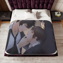 Load image into Gallery viewer, Psycho-Pass Akane Tsunemori Sherpa Blanket
