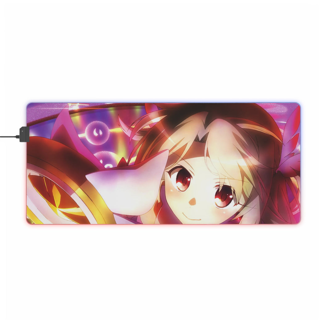Fate/kaleid liner Prisma Illya RGB LED Mouse Pad (Desk Mat)