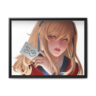 Anime Kakegurui Canvas Framed Art Print