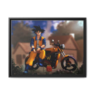 Anime Dragon Ball Canvas Framed Art Print