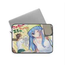 Load image into Gallery viewer, Aqua and Kazuma Laptop Sleeve
