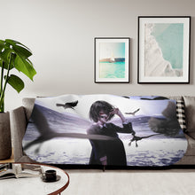 Load image into Gallery viewer, Another Mei Misaki Sherpa Blanket
