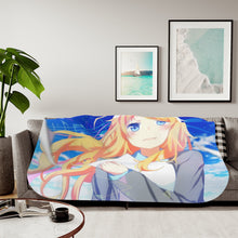 Load image into Gallery viewer, Anime Your Lie in April Sherpa Blanket

