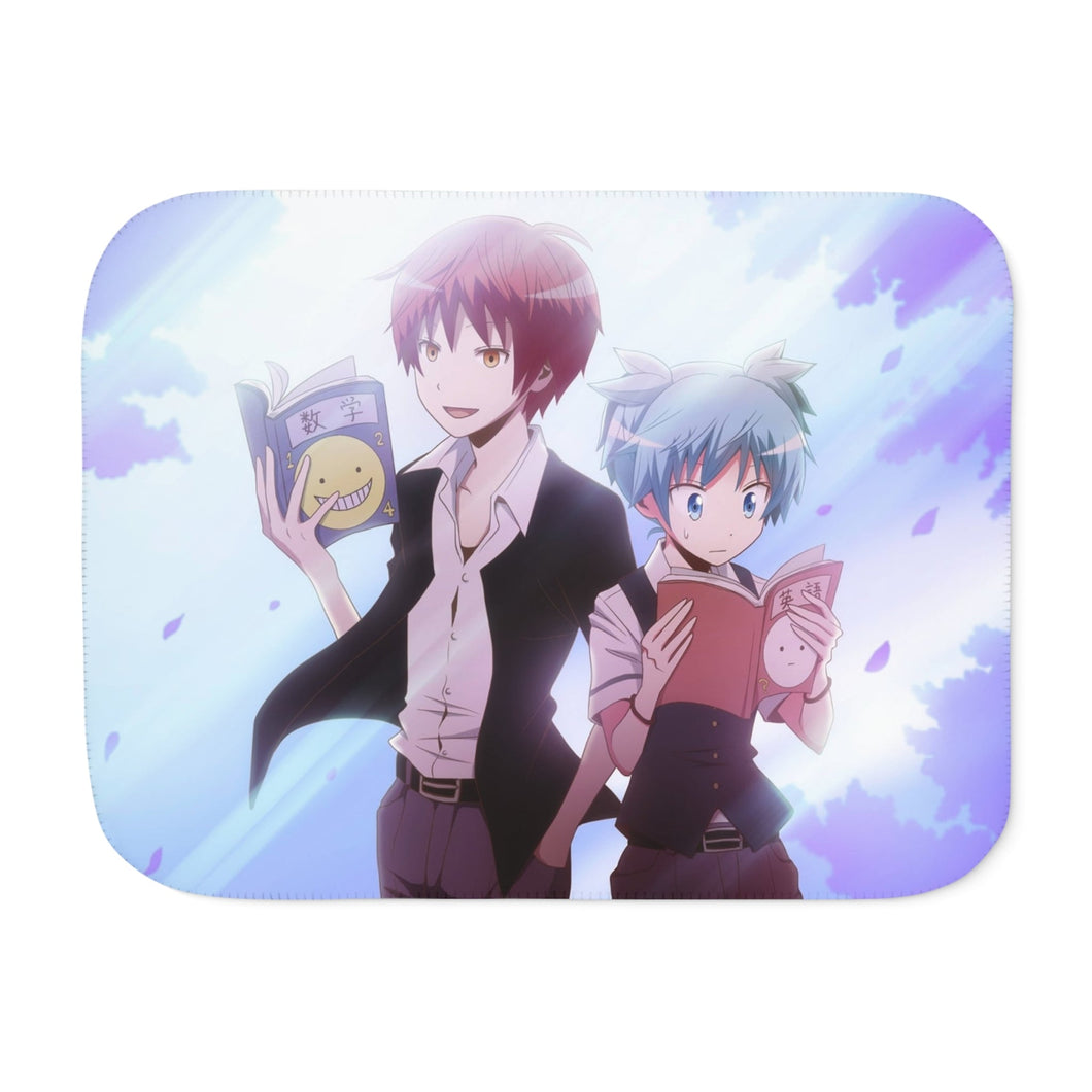 Assassination Classroom Karma Akabane, Nagisa Shiota Sherpa Blanket