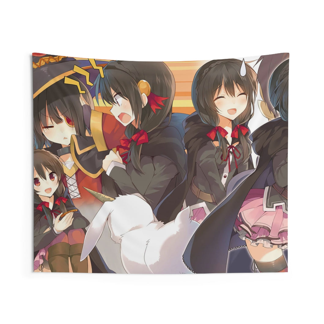 KonoSuba - God’s blessing on this wonderful world!! Indoor Wall Tapestry