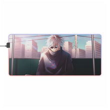 Load image into Gallery viewer, Satoru Gojo RGB LED Mouse Pad (Desk Mat)
