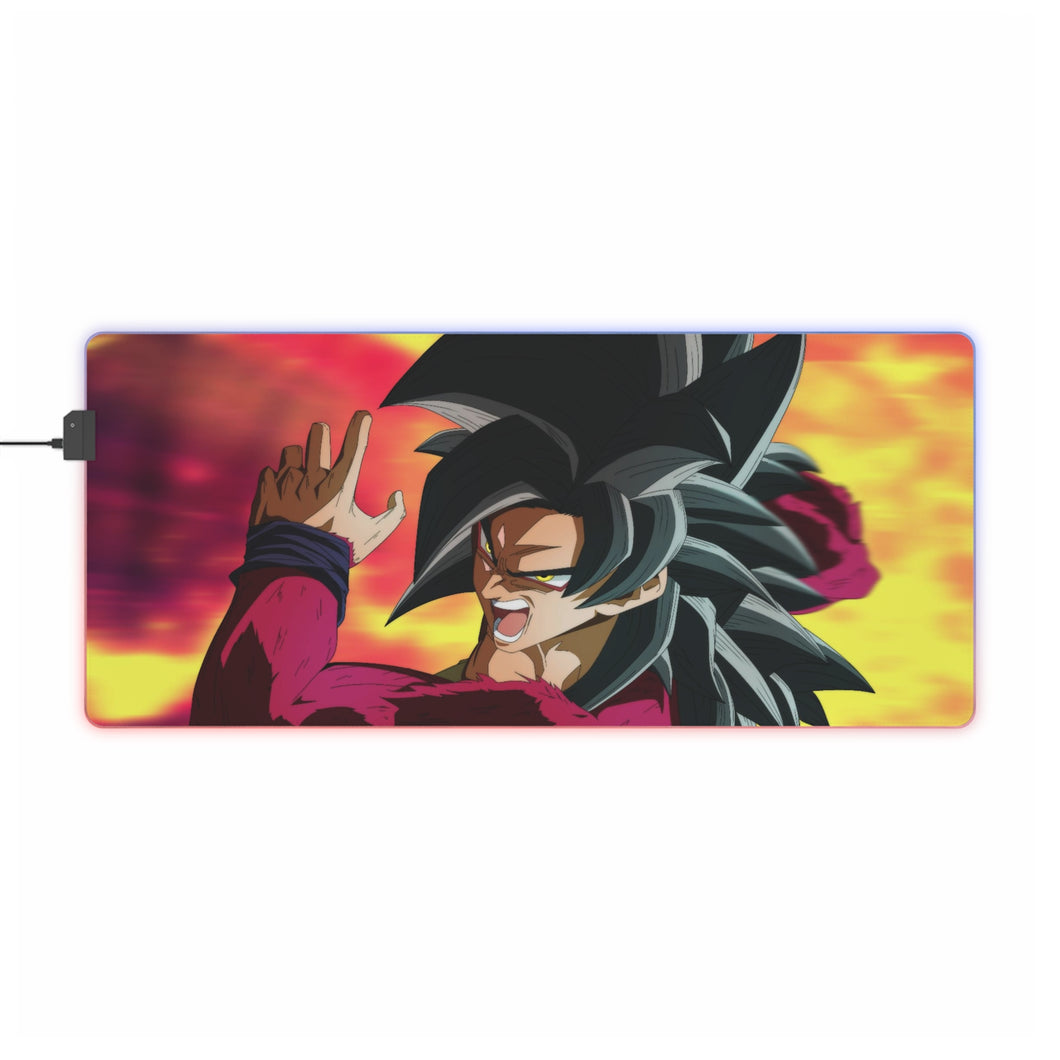 Goku SSJ4 RGB LED Mouse Pad (Desk Mat)