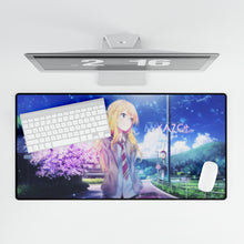 Load image into Gallery viewer, Kaori Miyazono Mouse Pad (Desk Mat)

