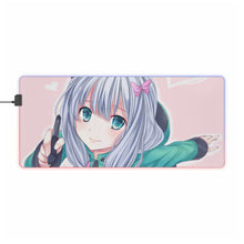 Load image into Gallery viewer, EroManga-Sensei RGB LED Mouse Pad (Desk Mat)
