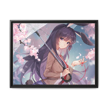 Load image into Gallery viewer, Rascal Does Not Dream Of Bunny Girl Senpai Canvas Framed Art Print
